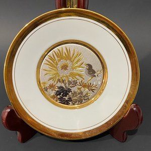 LAL Japanese Chokin Art Plate
